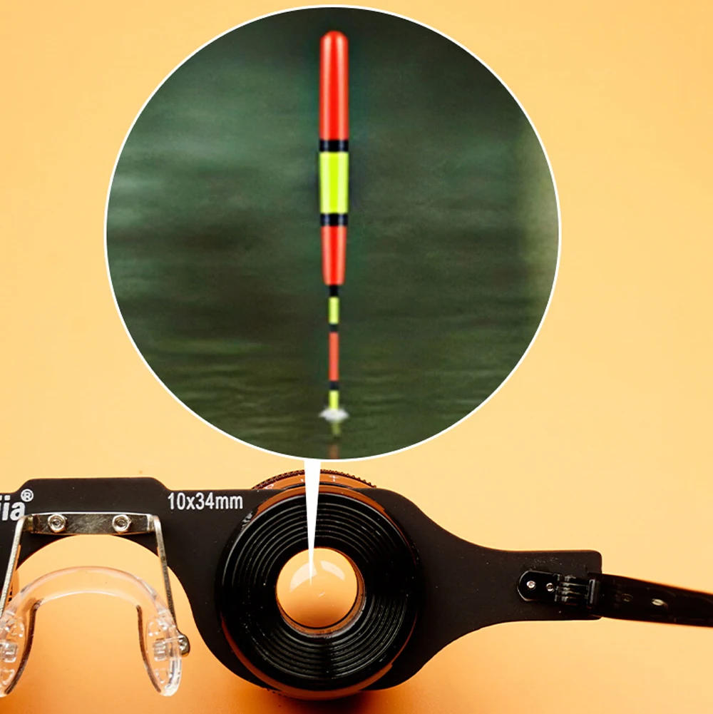 Binoculares de visión nocturna ultraligeros para hombres, gafas para telescopio de pesca, lupa de zoom 10x para caza, herramienta al aire libre - imagen 4