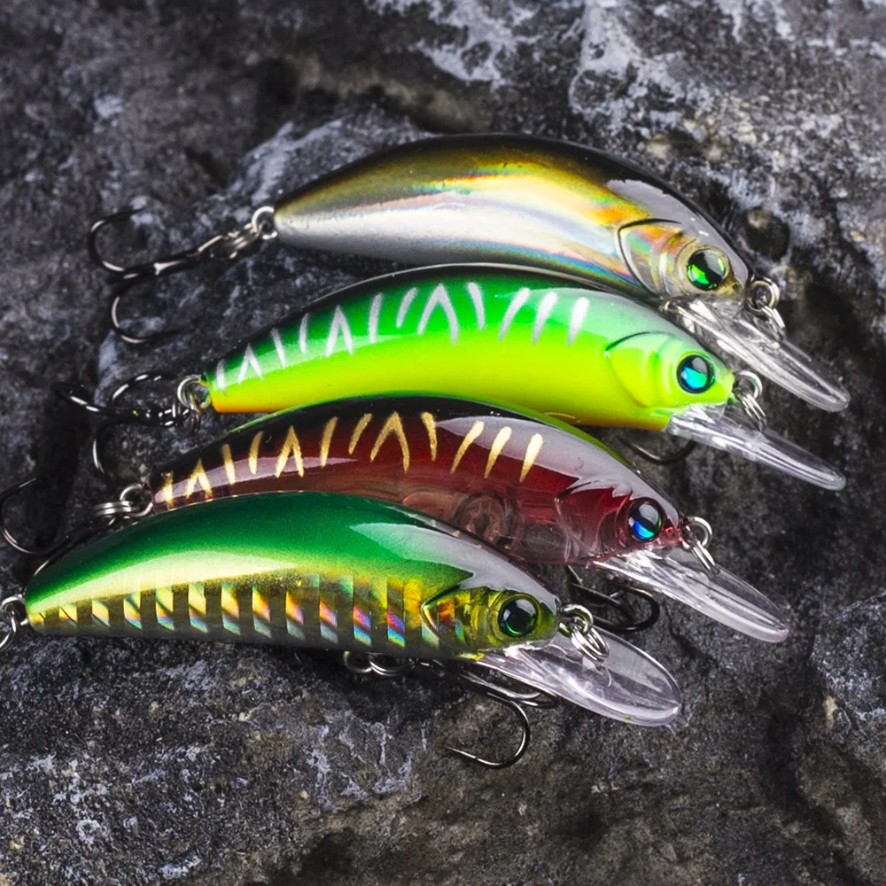 Crankbait láser para lubina – Bola sonajero ABS de fundición larga - imagen 2