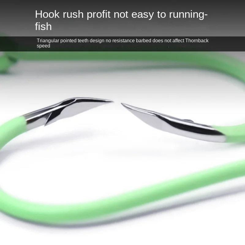 Conjunto de pesca de bagre de 20P, señuelo de pesca de trucha de Río, anzuelos gemelos, anzuelo de carpa Original de Japón, anzuelo doble de mar de acero inoxidable - imagen 3