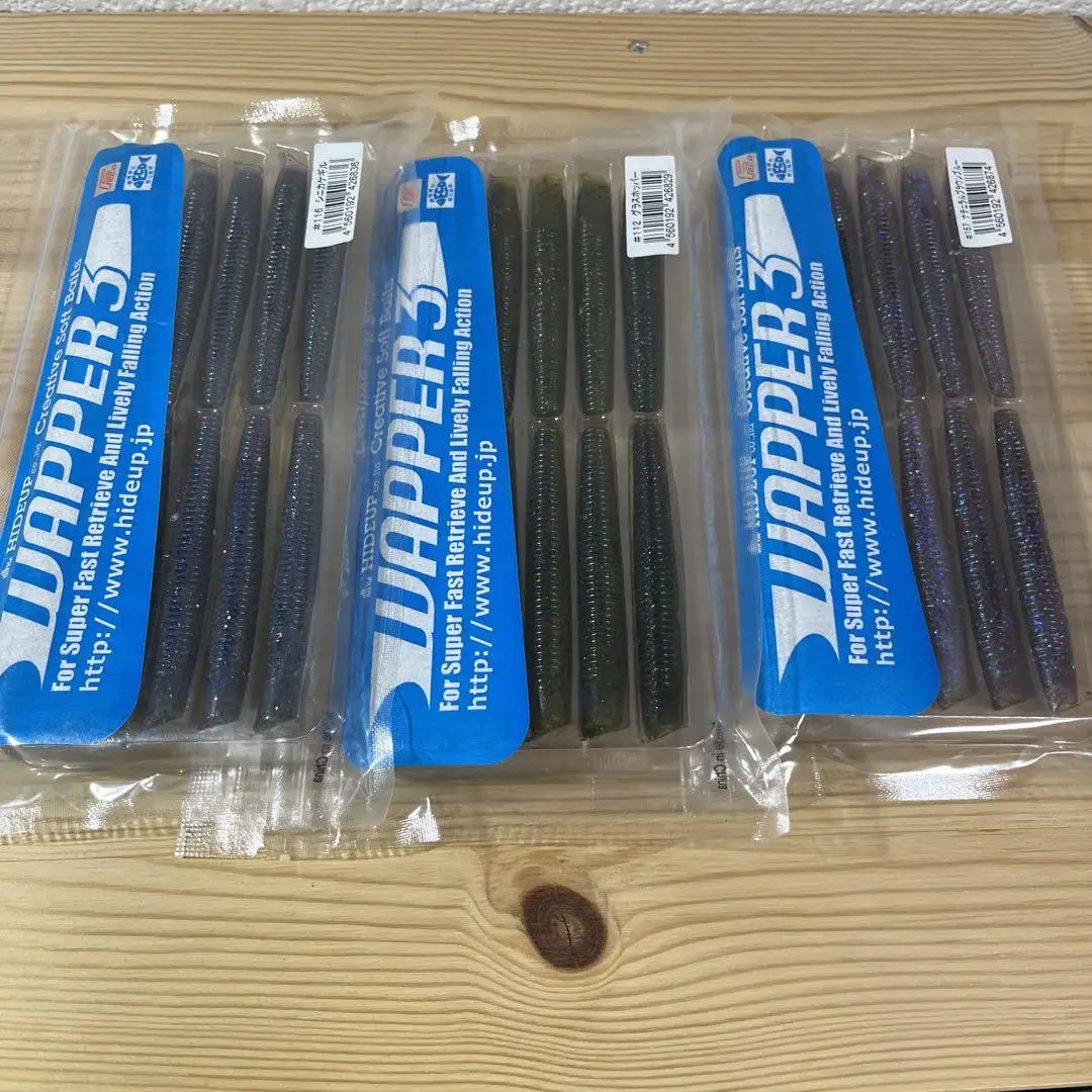 HIDEUP Escapist WAPPER Respuesta de búsqueda rápida Cebo suave Bang Bang Agua hundida Sin plomo Sistema de agua Texas - imagen 5