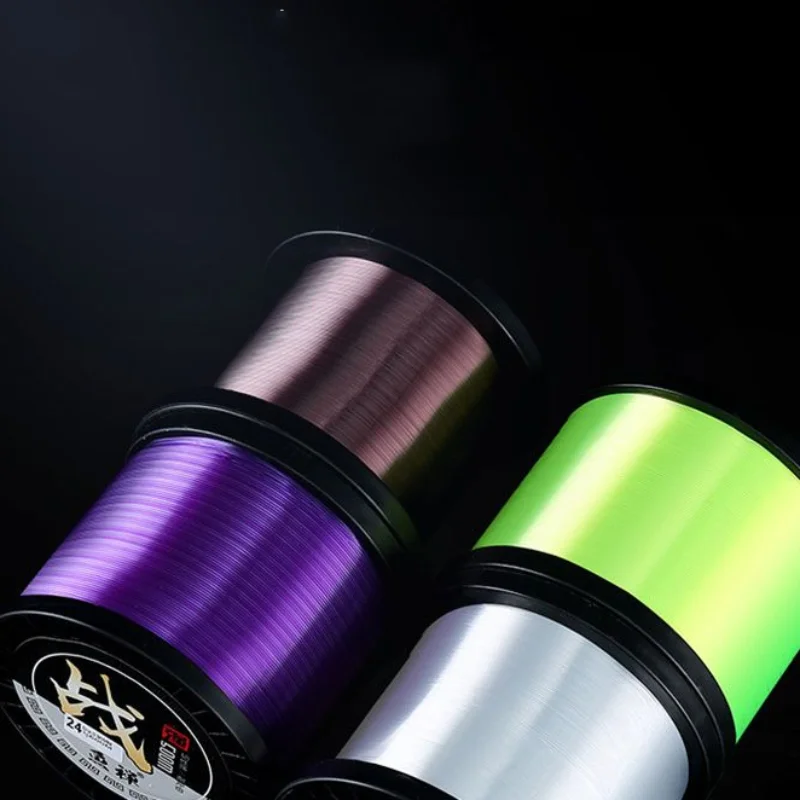 Línea de pesca de nailon grueso para pescado grande, sublínea principal de fuerza súper fuerte, protofilamento resistente al desgaste, hilo de hilo de fregadero suave y rápido - imagen 3