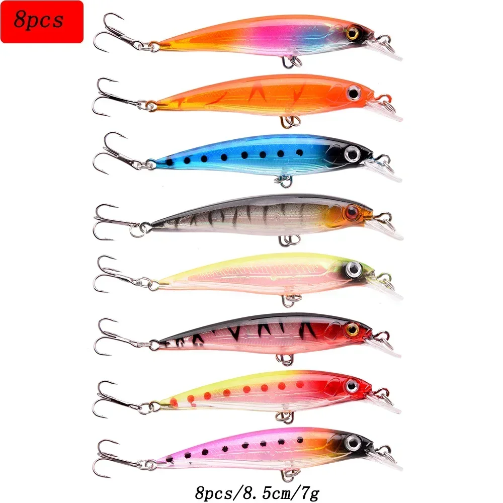 Crankbait flotante estilo pececillo – Señuelo biónico para pesca - imagen 2