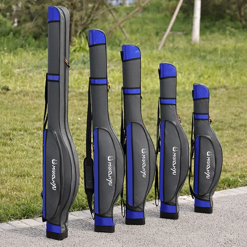 Bolsa de almacenamiento para caña de pescar de carcasa dura de nailon, 95cm, 110cm, 125cm, 135cm, bolsa de almacenamiento para caña de pescar portátil ”.이........... - imagen 2