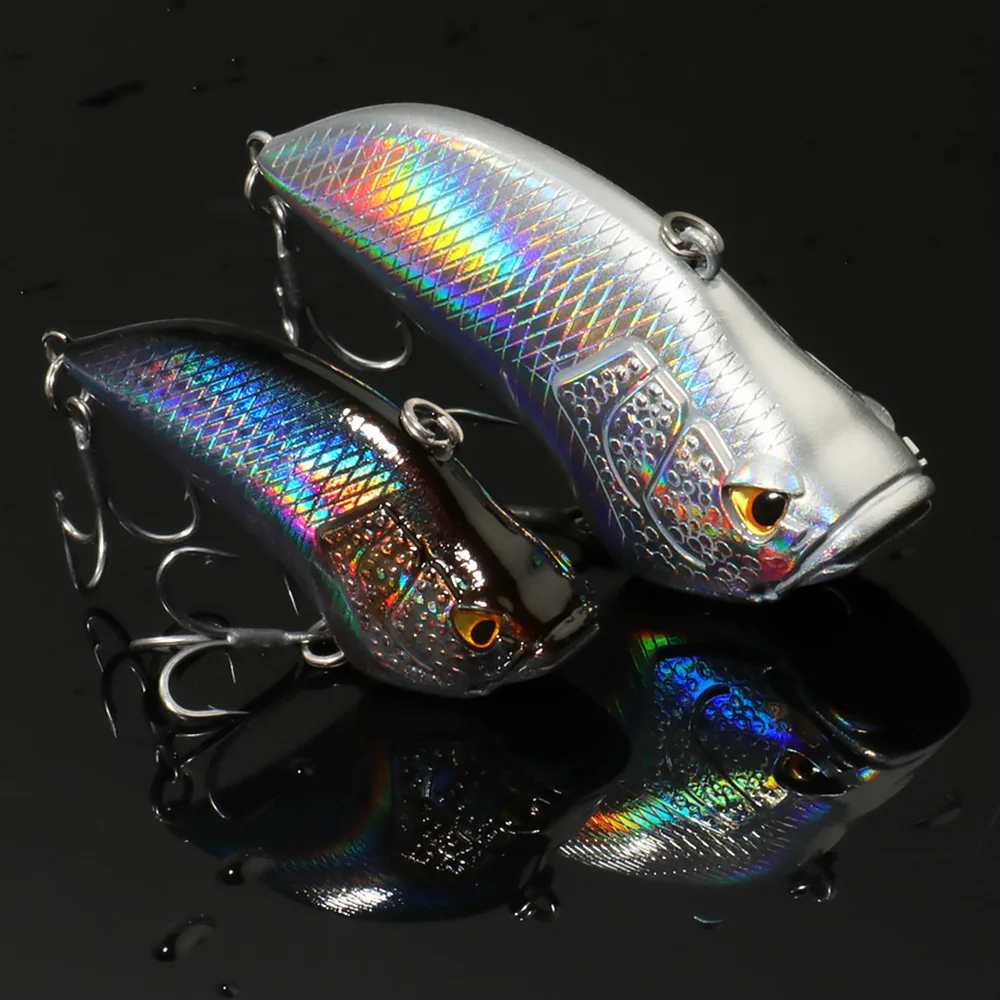 Sonajero VIB 12g 25g señuelo tipo lápiz que se hunde Wobbler carpa aparejos de Pesca Jerkbait Pesca Popper Swimbait gancho Minnow cebo de silicona - imagen 3