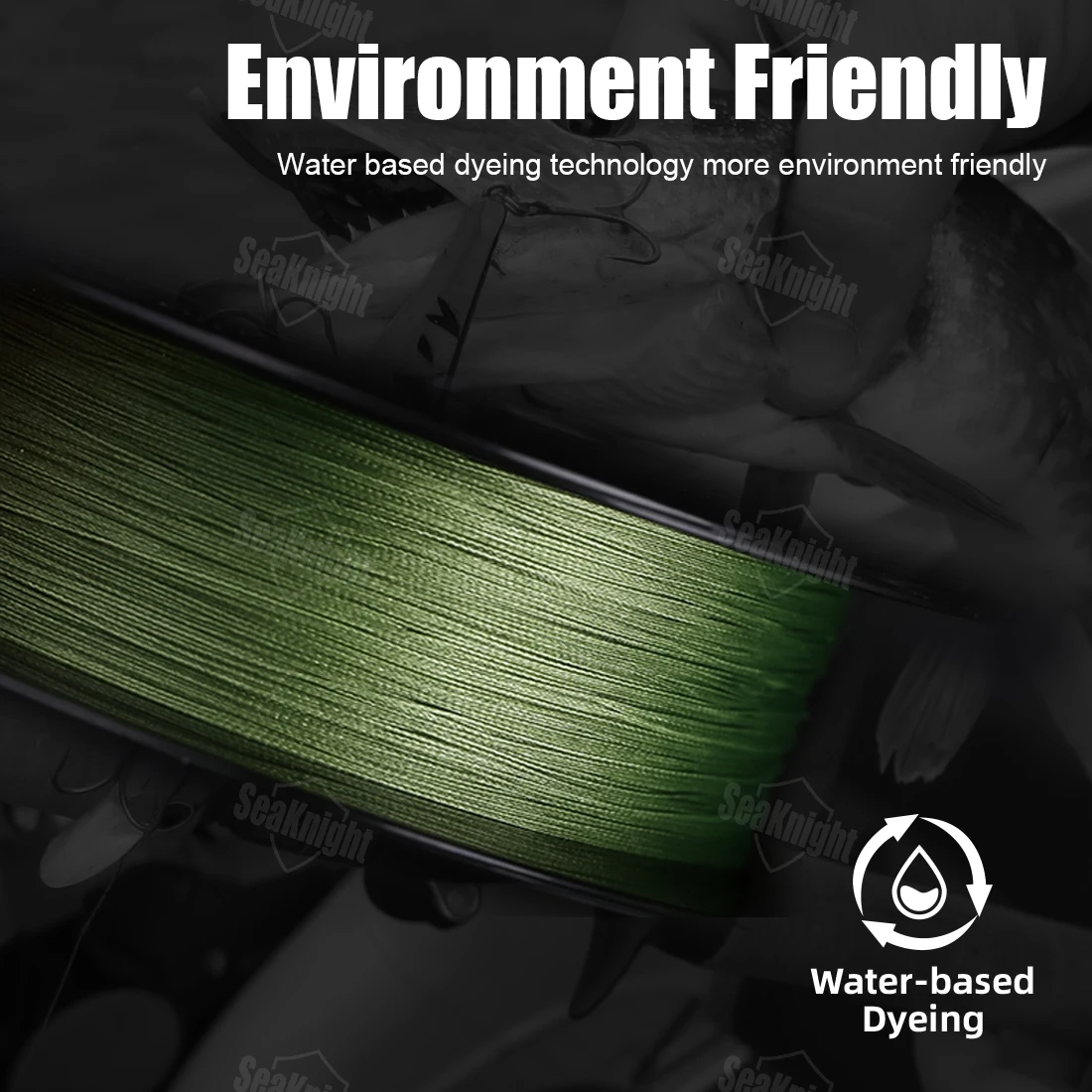 AliExpress Collection SeaKnight-línea de pesca trenzada de 8 hebras, línea de PE, tecnología de gran angular avanzada, pesca en agua dulce y salada, serie W8 II - imagen 5