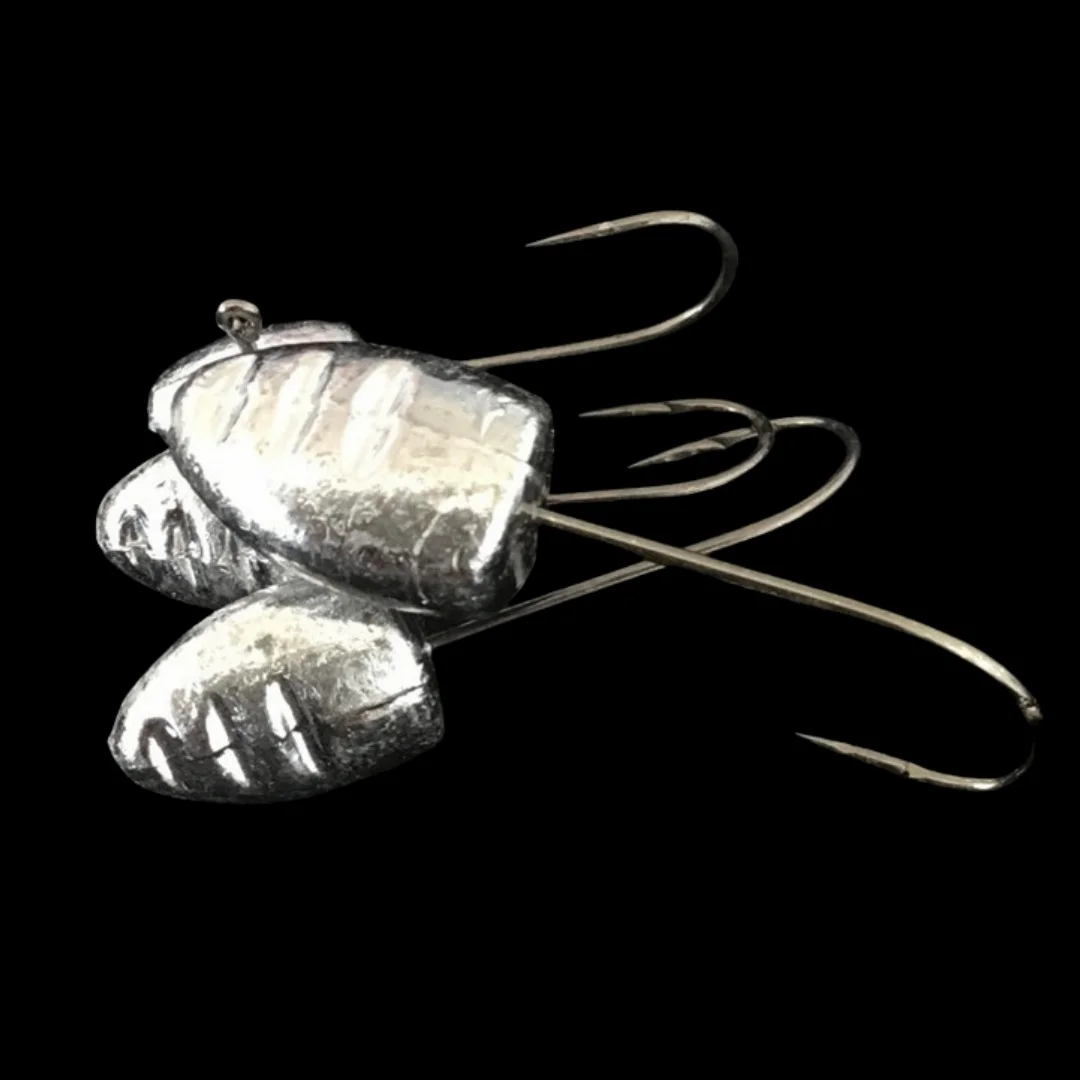 Swolfy Jig Head Bola Redonda – 7g y 10g para pesca con vinilo - imagen 3