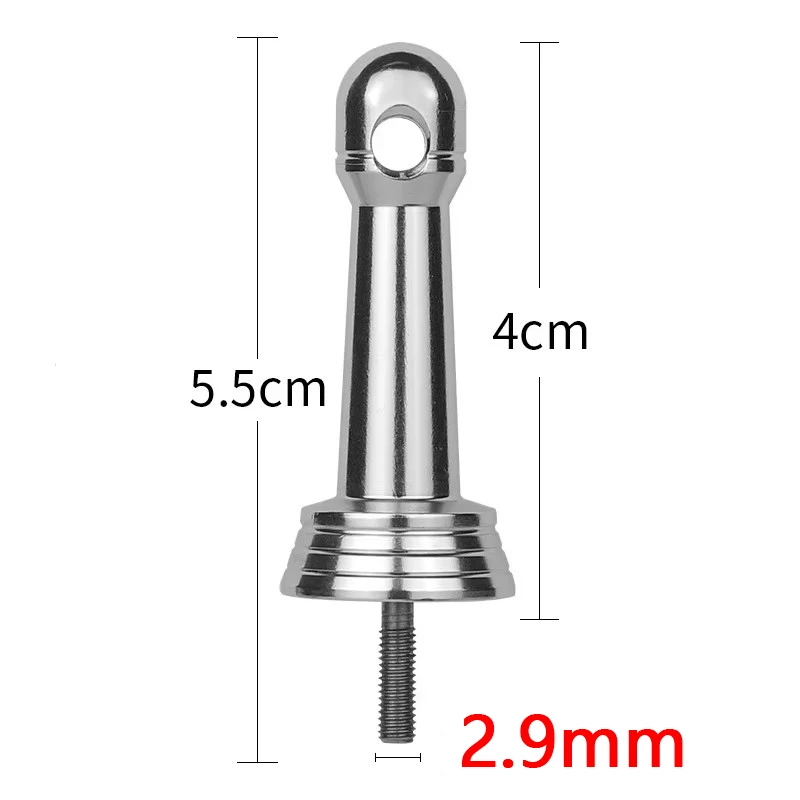 Barra de equilibrio de carrete de pesca giratorio, señuelo (diámetro 2,9mm), accesorios de barra estabilizadora de aleación de aluminio, 1 ud. - imagen 3
