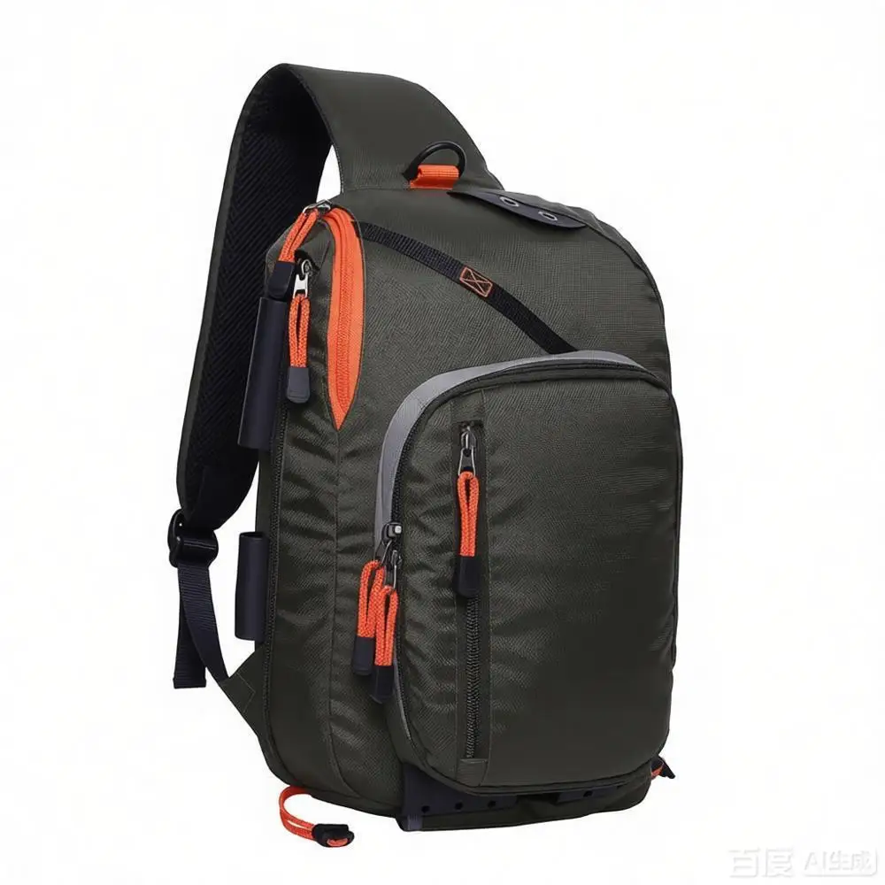 Bolsa de pesca con mosca ligera de hombro para aparejos - imagen 3