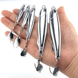 Cucharas jigging vertical diamante para caballa, bacalao y lucio