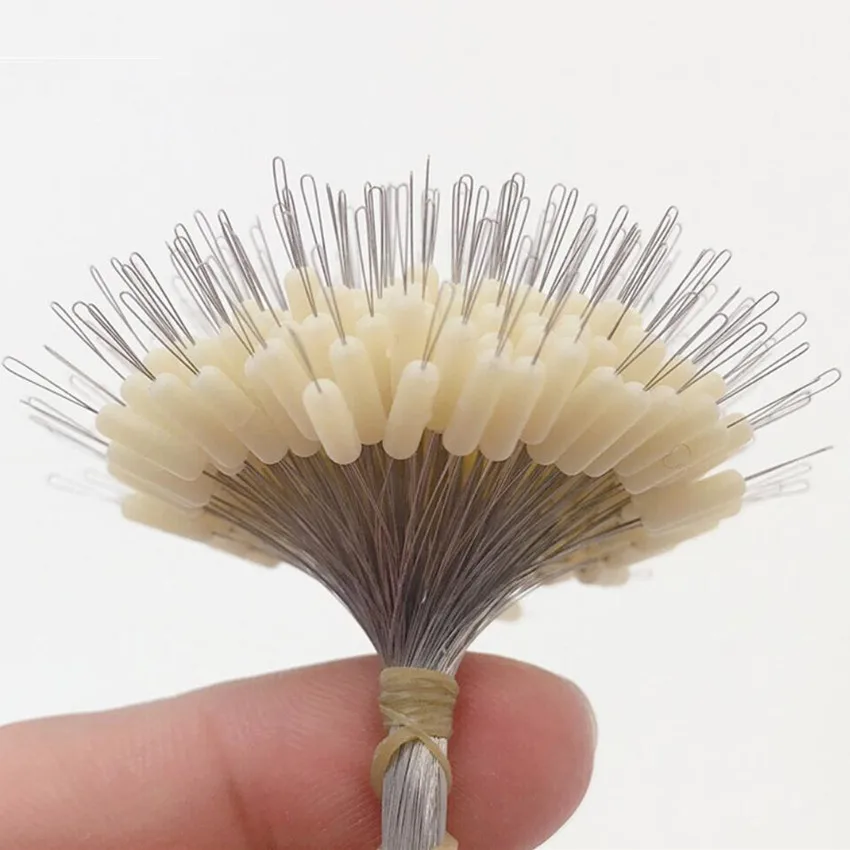 Cilíndrico Space Bean línea de pescado de accesorios 300 unids/lote flotar transparente tapón de goma de pesca corcho tapón de flotador - imagen 2