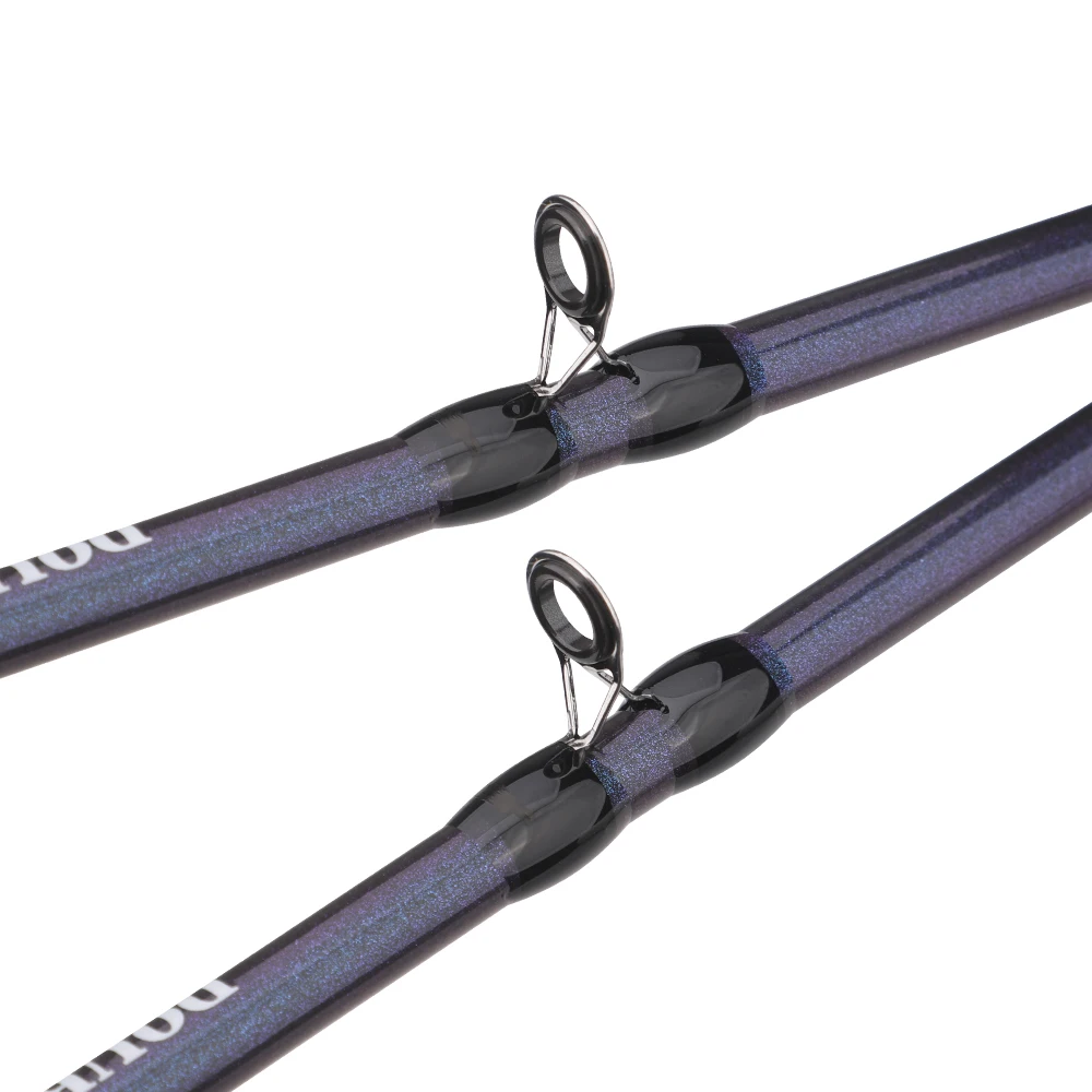 ROLLFISH 2 puntas punta sólida pulpo calamar cuttle fibra de carbono fundición caña de pescar barco de agua salada caña de Jigging ligera Action8:2/7:3 - imagen 5