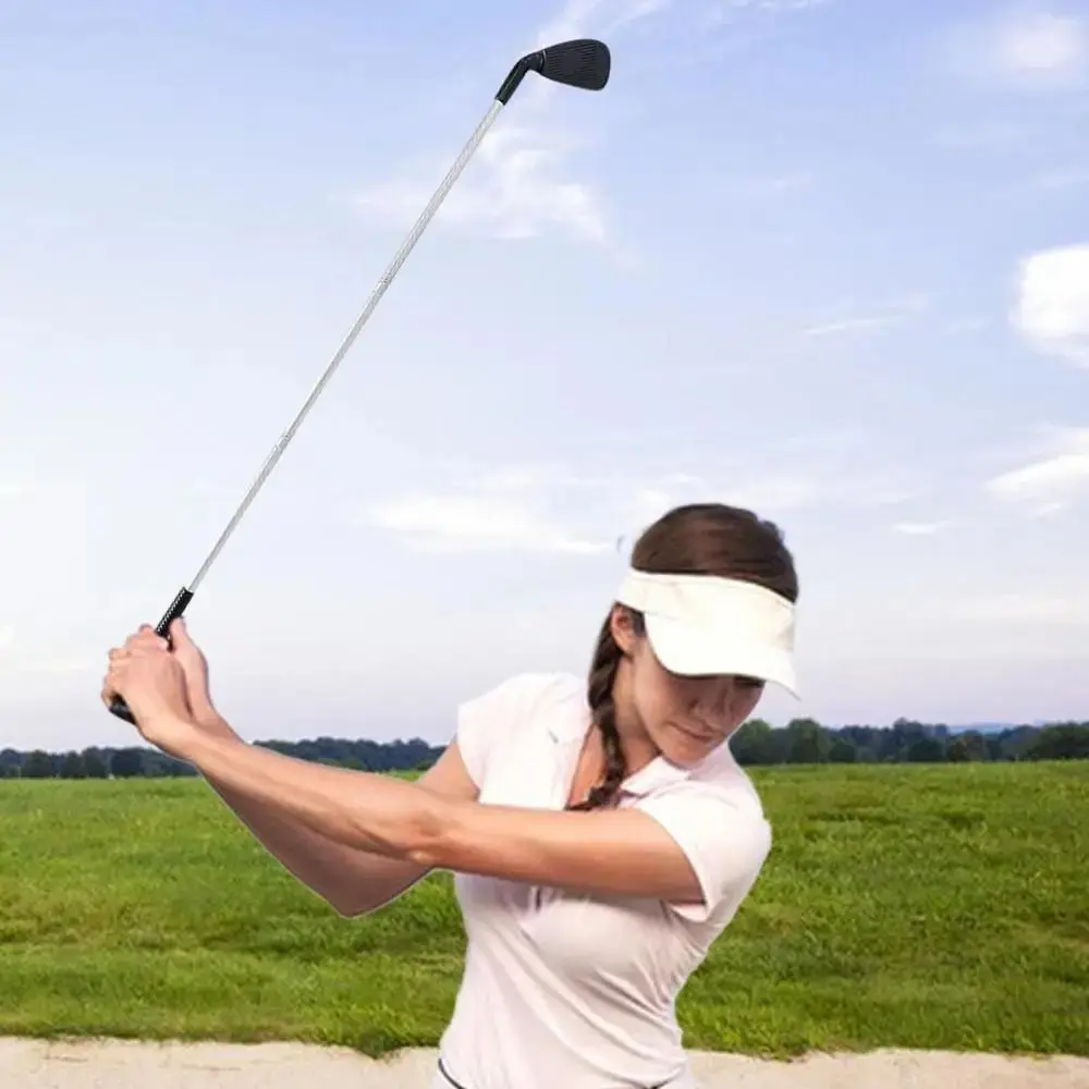 Putter largo de golf desmontable plateado y negro - imagen 5