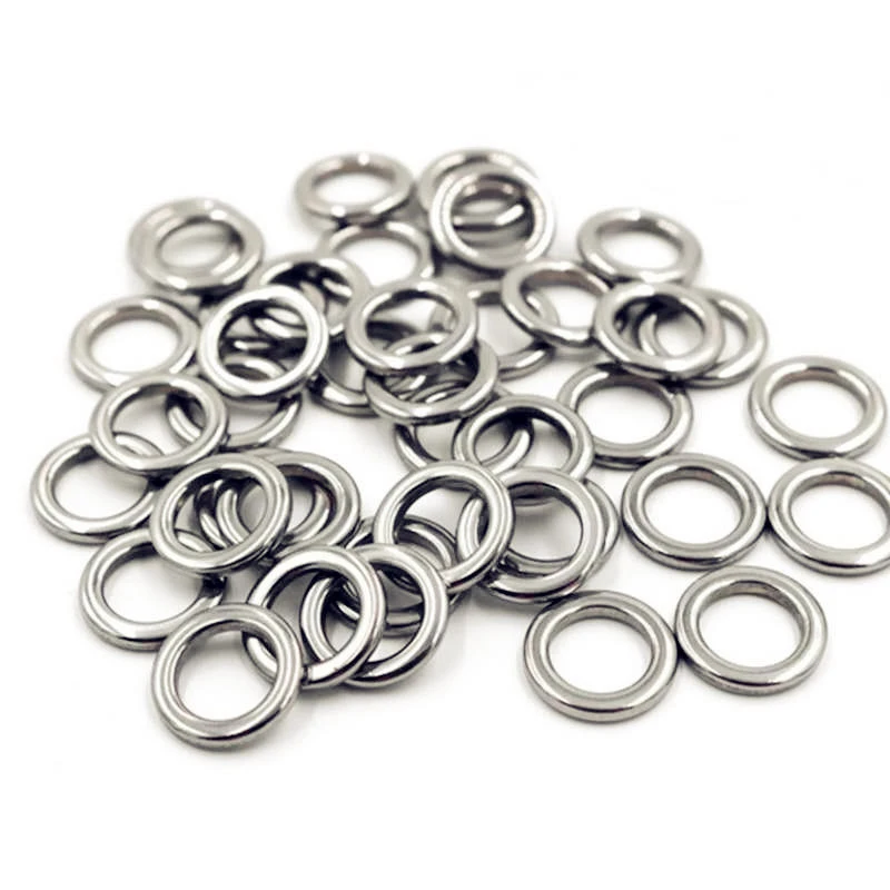 100Pcs Solid Ring