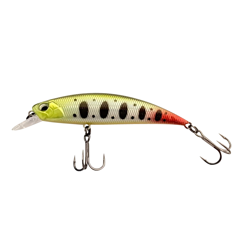 Lutac-Cebo Artificial LM70S para agua salada, cebo duro de hundimiento de trucha de agua dulce, 70MM, 8,9G, Minnow negro Isca - imagen 4