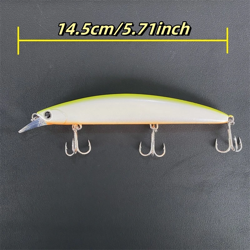 LURETV Japón original importado ima SAME STYLE 145F señuelo de forma de pez serie Gyodo cebo flotante Mino9107 - imagen 4