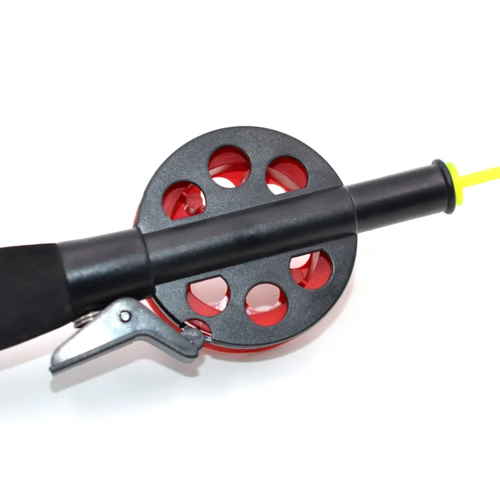 Combo de carrete de caña de pescar para niños, accesorio ligero y portátil con línea de pesca, 33cm/12,99 pulgadas - imagen 3