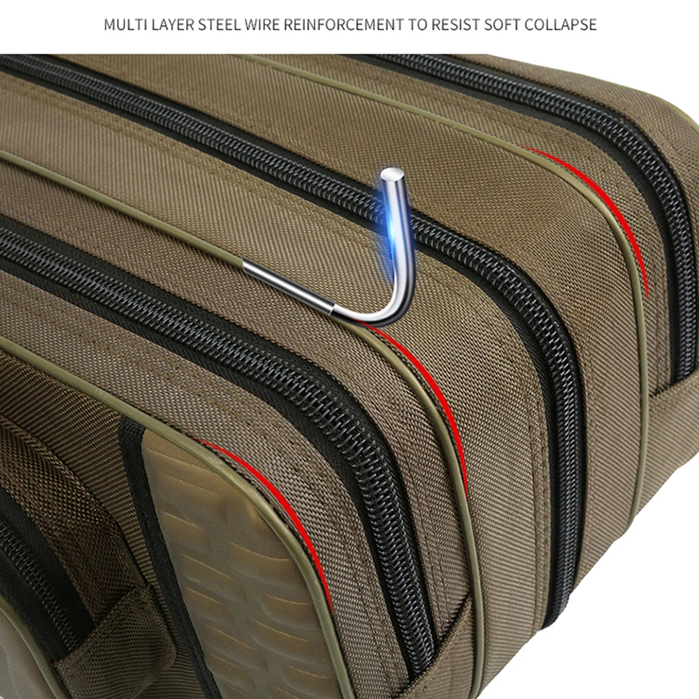 Funda porta-cañas extensible para transporte de pesca deportiva - imagen 5