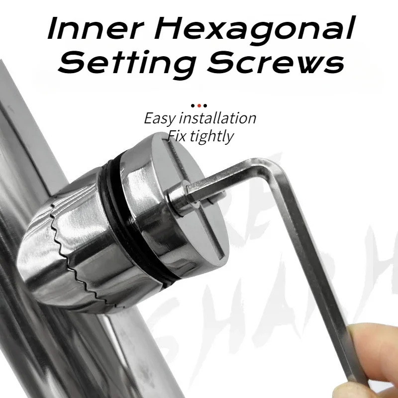 Soporte de caña de pescar de acero inoxidable, accesorios de pesca, suministros, 1 unidad - imagen 3