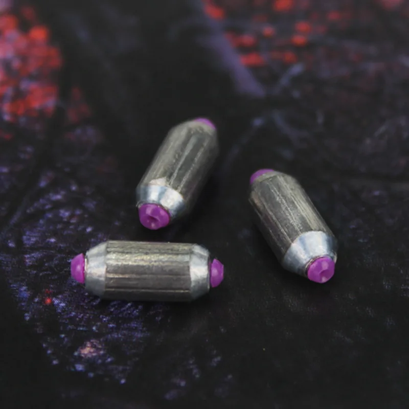 Plomo de plomo rápido con corte de borde de 1-10g, accesorios de pesca competitivos, funda protectora de línea de tubo, 5-15 unids/bolsa - imagen 5