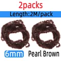 6mm Pearl Brown