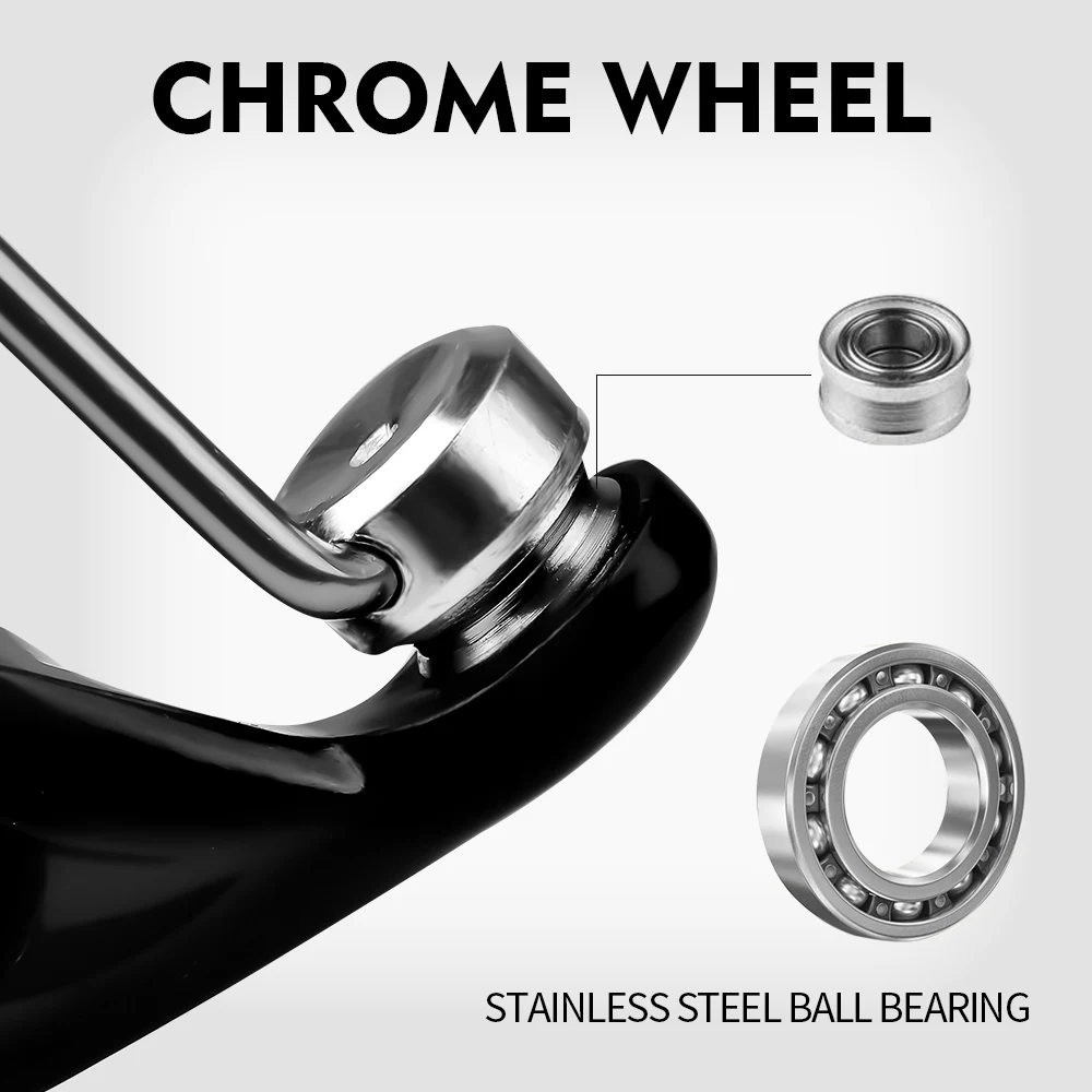 VALHALLA-carrete de pesca giratorio serie 1000-7000, CNC Mechine, 4,7: 1/5, 0:1/5,2: 1, rueda de pesca de alta velocidad, mango de Metal completo - imagen 5