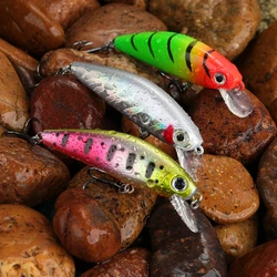 WALK FISH-señuelo de pececillo que se hunde, cebo Artificial de Pesca de plástico duro, Wobbler, Pesca de trucha, lubina, 75mm, 10,5g, 1 Uds.