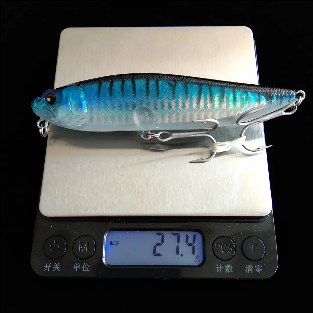 Noeby-Señuelos de Pesca de agua salada, cebo duro Artificial para Lucio, lubina, 5 piezas, 115F, 25,5g - imagen 2