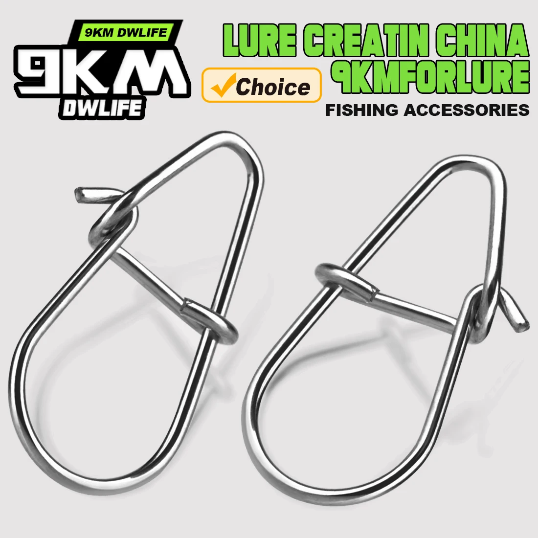Clips Rápidos Crankbait Acero Inoxidable – Broches para Señuelos
