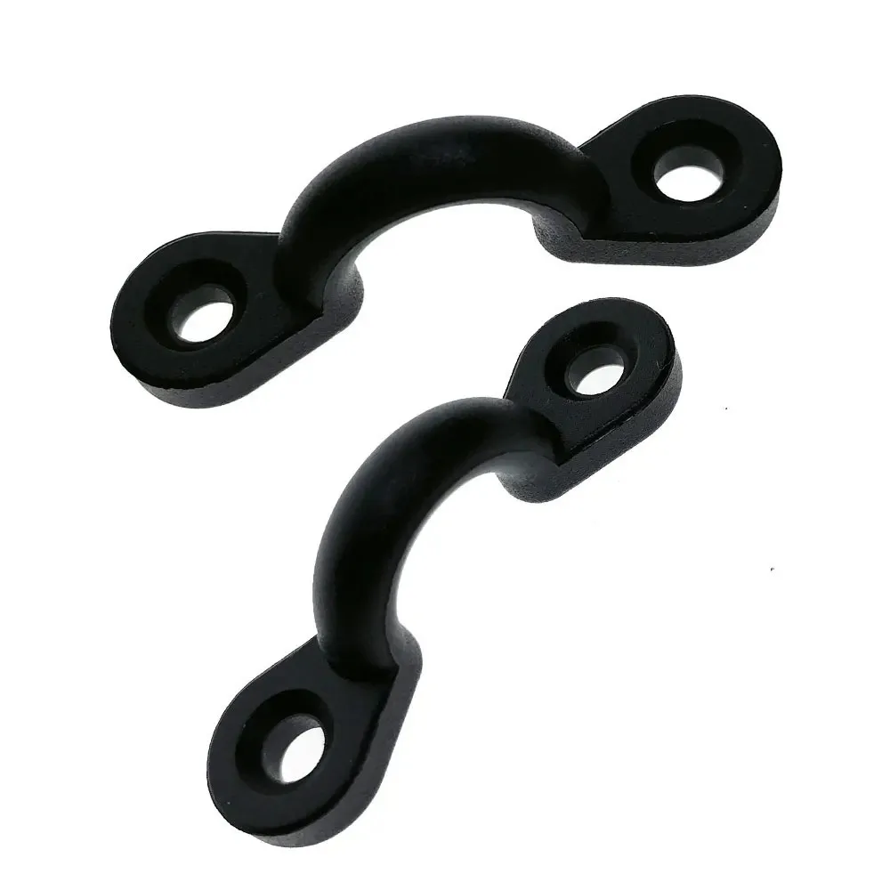 10 unids/set de almohadilla de nailon para Kayak, Kit de ojos, ganchos para ojos, bucle de cuerda, lazos de cubierta elásticos, herramienta práctica de punto de anclaje - imagen 4