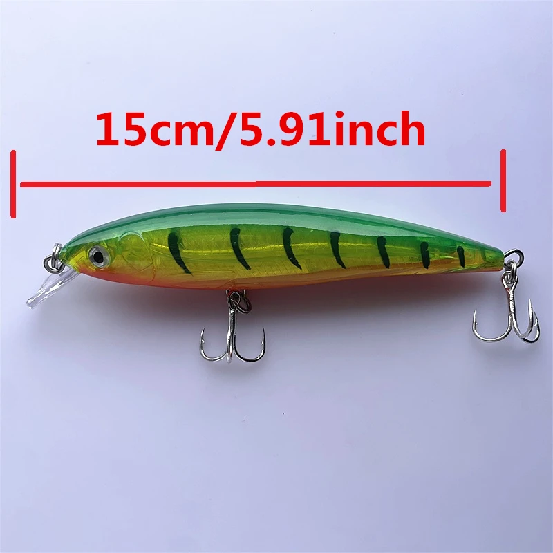 8131 15cm41.5g1PCS LURETV pesca de arrastre de ranger de aguas profundas Mino placa de lengua grande cebo falso de tiro largo cebo de pesca de mar - imagen 4