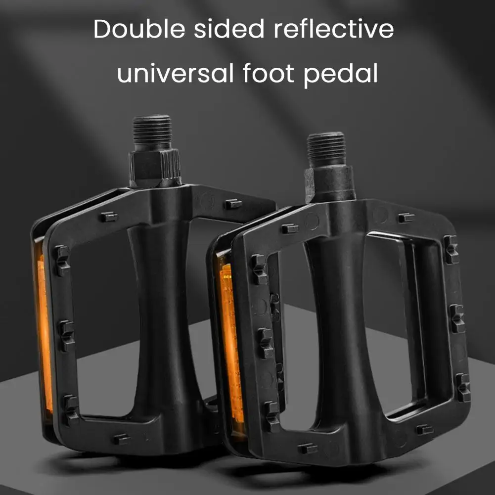 Pedal de bicicleta plegable, plataforma de Pedal plano, accesorios de repuesto para bicicleta, Universal, ligero, izquierdo y derecho, 2 uds. - imagen 2