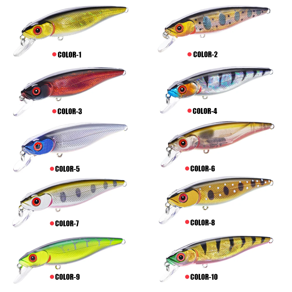 Señuelo SAMOLLA Minnow 9g 85mm Pececillos - imagen 5