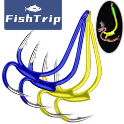 Anzuelos dobles para carpa FishTrip – Acero al carbono