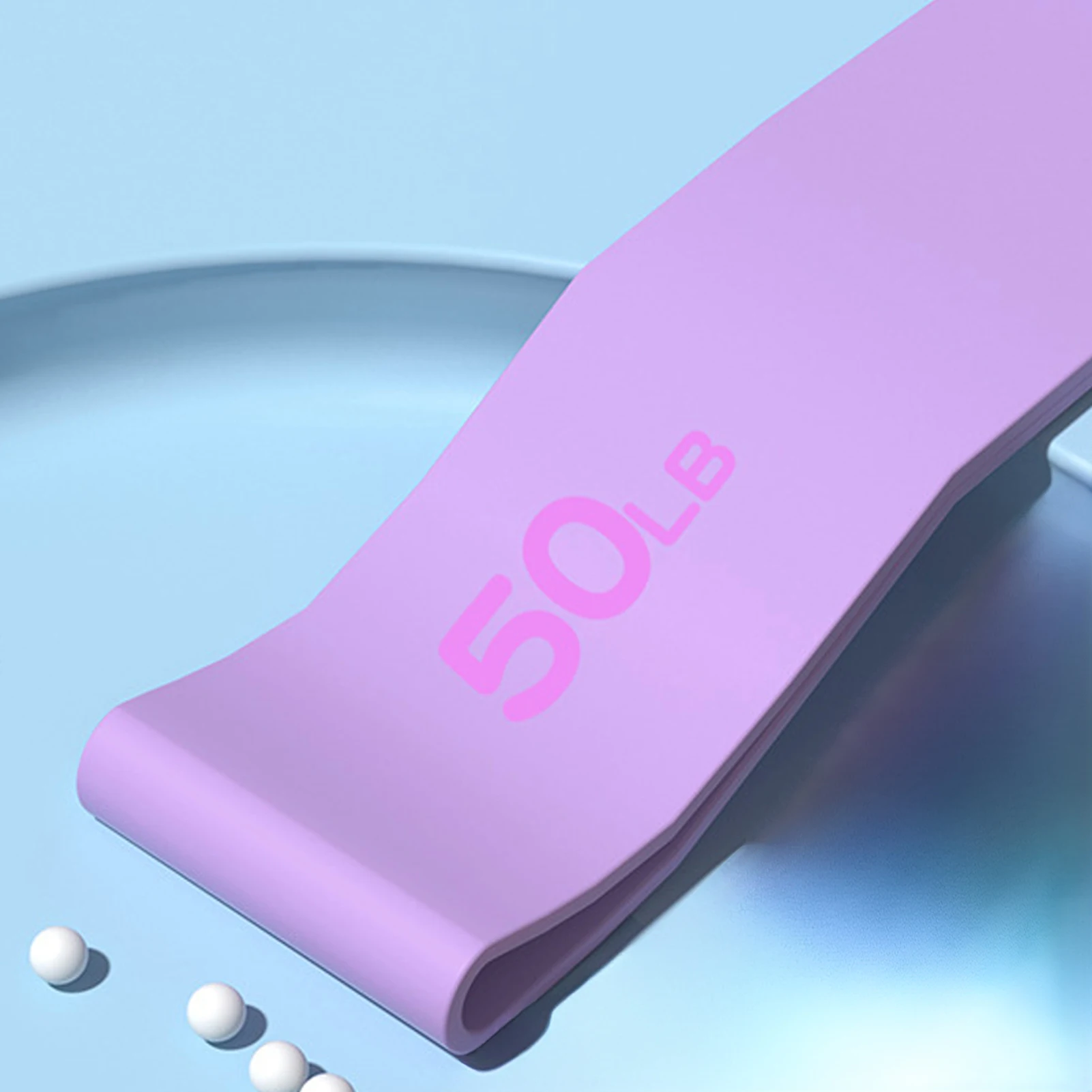 Bandas de resistencia silicona antideslizante para yoga glúteos - imagen 5