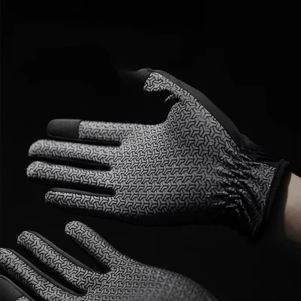 Nuevos guantes de montar transpirables, guantes ecuestres antideslizantes y antifricción, guantes ligeros resistentes al desgaste para montar a caballo - imagen 2