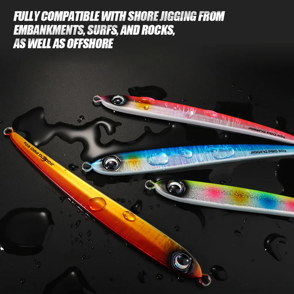CASTFUN Long Cast Blade Jig – Señuelo metálico para pesca en alta mar - imagen 3