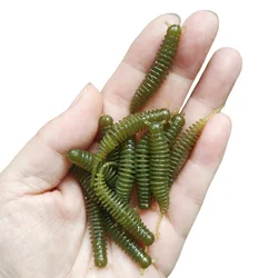 MUKUN Vinilos aromáticos – Señuelo blando para carpa y lubina