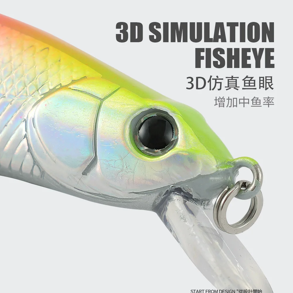 Señuelos de Pesca profesionales, cebo Artificial de calidad, aparejos depredadores, 9,7 cm, 12g SP dive, 1,5 m, 1 piezas - imagen 4