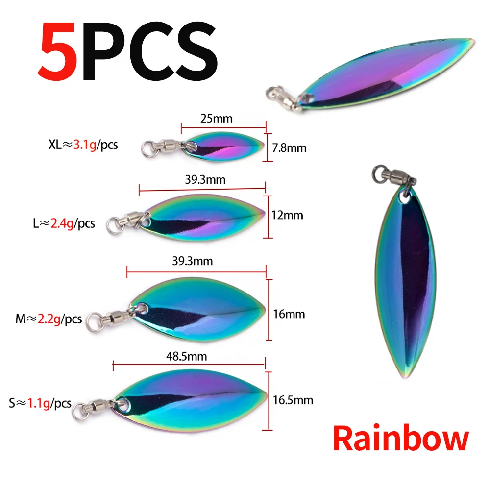 5PCS A Rainbow