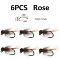 6PCS Rose Size16