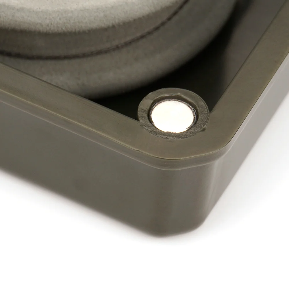 Hirisi-caja organizadora de pesca de carpa, caja de almacenamiento portátil para aparejos de pesca con espuma EVA, enrollador de sedal, accesorios de pesca - imagen 5