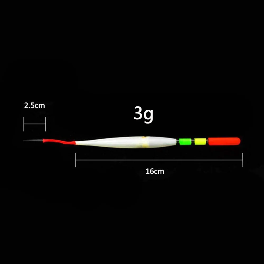 Flotador de pesca nocturno que ilumina en el agua, LED electrónico, pesca de carpa de mar de agua salada, luz luminosa flotante, Bobber, 10 Uds. - imagen 5