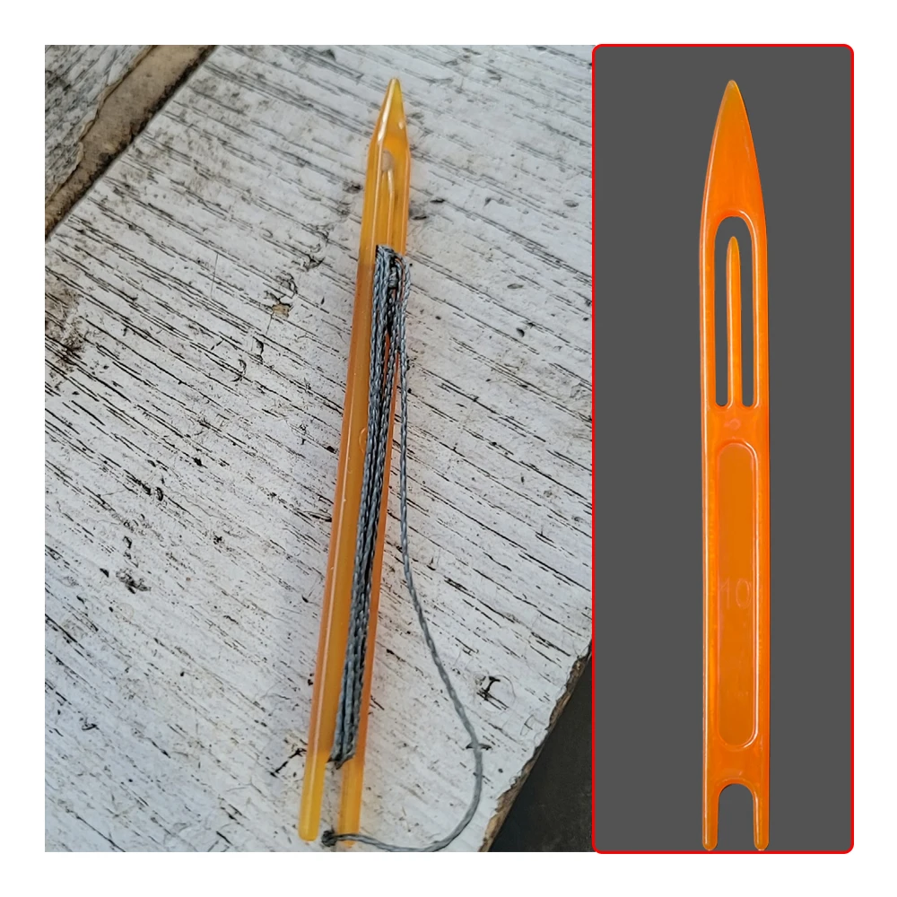 Red de pesca plástica con kit de reparación y lanzadera - imagen 4