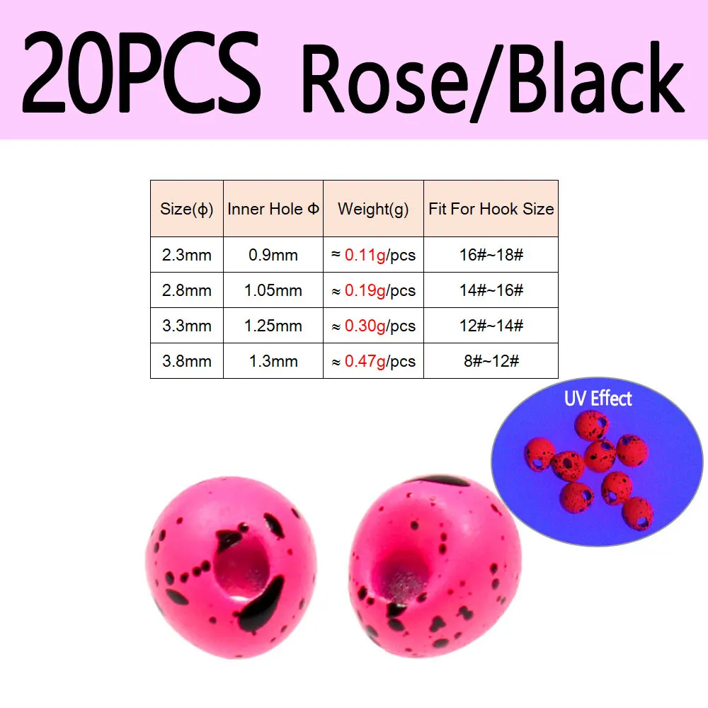 20pcs RoseIBlack