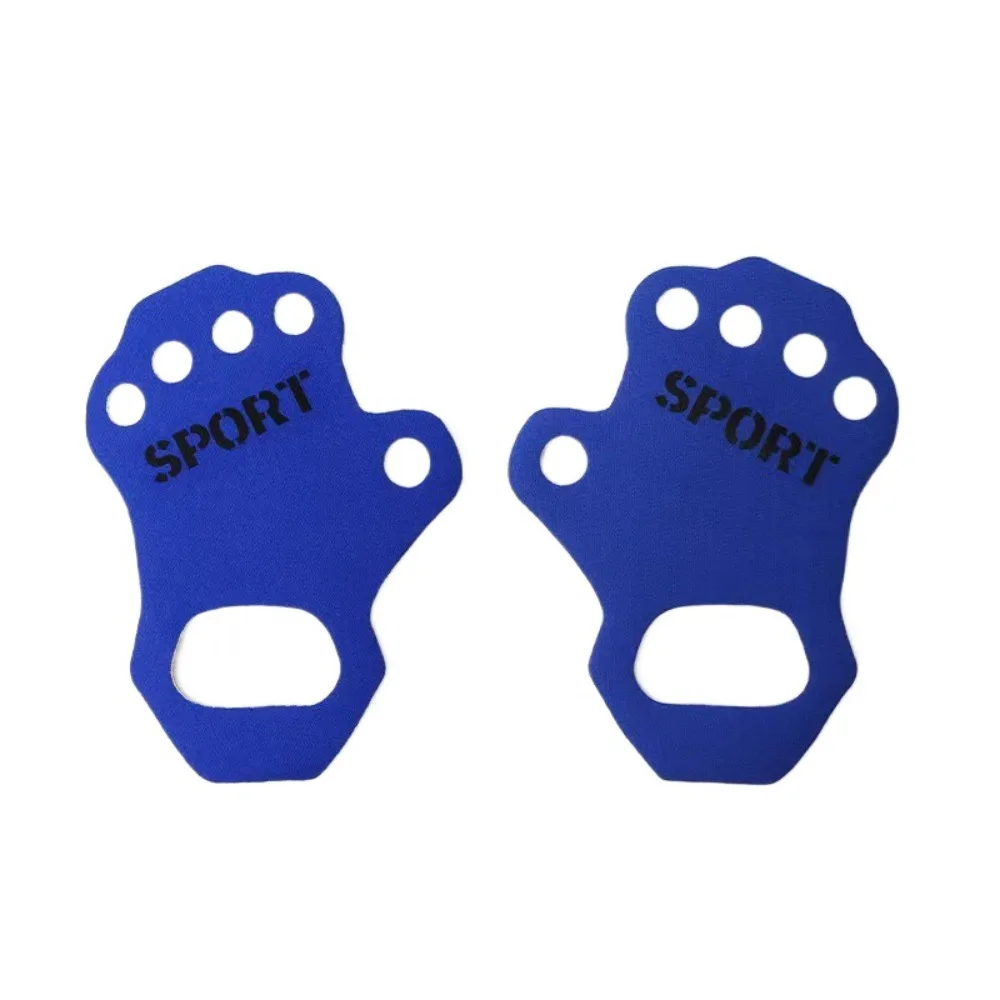 Guantes de gimnasio para levantamiento de pesas, manoplas de Fitness para levantamiento de pesas, Protector de palma para gimnasia, 1 par - imagen 4