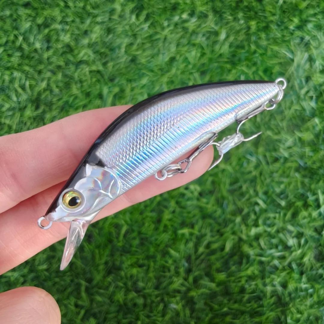 Swolfy señuelo Minnow para lubina y perca con acción de nado - imagen 5