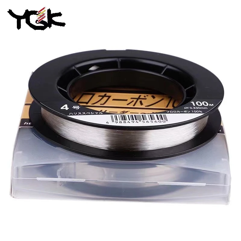 YGK-Hilo de pesca de fluorocarbono, Original, Japón, X-BRAID, 100%, 100M, #0,8-#20, 1,8 KG-35,4 KG - imagen 3