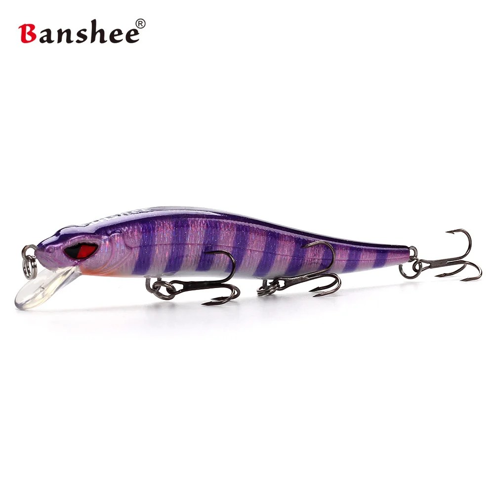 Señuelo de pesca de pasarela con bola de acero, 100mm, 10g, Jerkbait para Lucio, trucha, perca, Wobbler, hundimiento, Crankbait duro, cebos artificiales - imagen 5