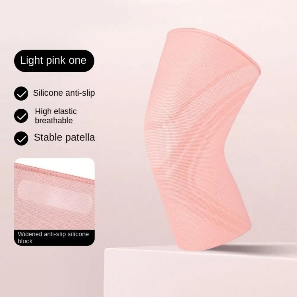 Rodillera deportiva elástica de cuatro lados, Protector de rótula, mangas de soporte de rodilla resistentes al desgaste, rodillera antideslizante que absorbe el sudor - imagen 3