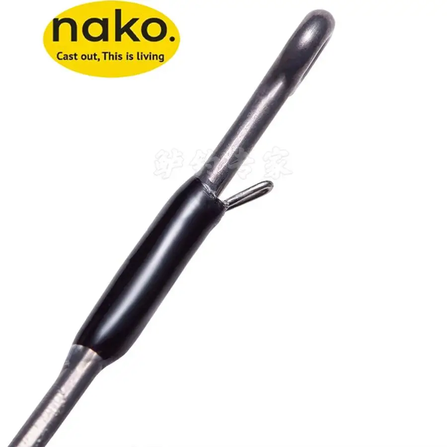 Gancho de vástago recto American Nako, cebo blando importado, gancho de vástago recto, gancho especial para voltear, cebo suave anti-colgante para obstáculos - imagen 3